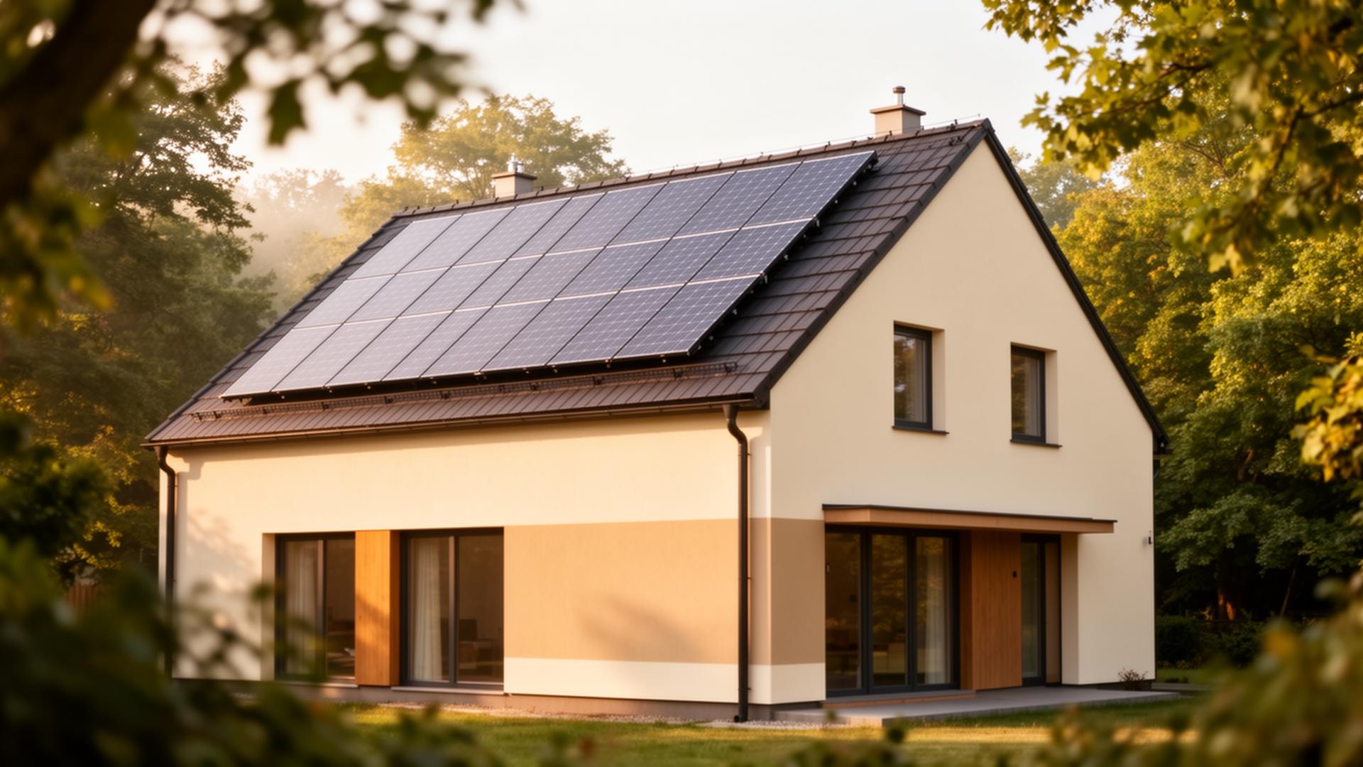 Rekonstruovaný rodinný dům s fotovoltaikou a zateplením